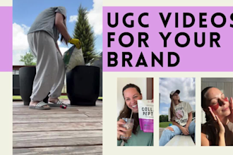 create high quality ugc videos for your brands social media