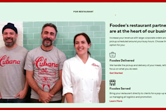 design online food ordering restaurant catering coffee cafe bakery bar website