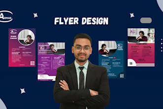 design flyer for business, events, marketing and halloween like professionals
