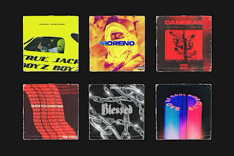 perfectly design a rap or pop cover art for your song or album or mixtape