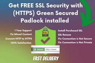 get free SSL certificate installed