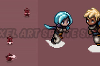 make pixel art sprite sheet animation sprite sheet pixel animation for game art