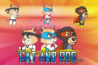 design 2d sprites animation and character design