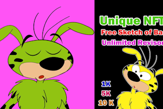 draw and generate your 1k, 5k, 10k nft collection