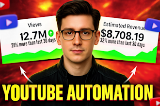 create automated cash cow videos, faceless channel and do youtube automation