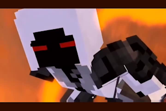 make minecraft animation for your content