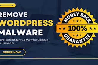 remove malware and fix wordpress issues