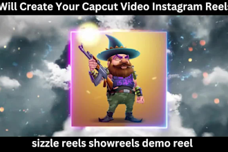capcut video instagram reels capcut template sizzle reels showreels, demo reel