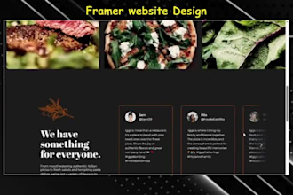 design responsive framer startup website uiux, framer animation, figma to framer