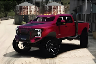 convert and fix 3d cars and truck model for fivem and gta v