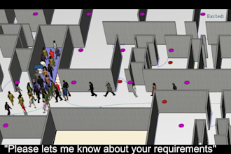 analysis fire dynamic simulation with 3d evacuation scenario