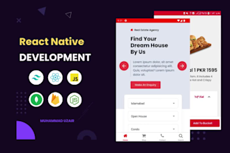 build ios and android apps with react native and firebase