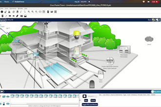 design and configure cisco networks using packet tracer
