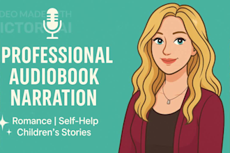 record your self help book for an audiobook