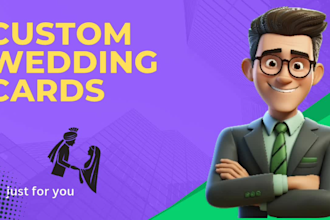 custom wedding cards made just for you