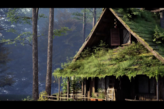 create 3d environment 3d game environment level design game art in unreal engine