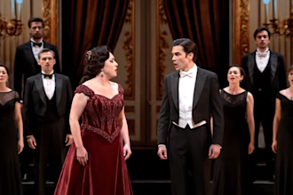 compose vocal and orchestral arrangement solo, duet, choir in opera style