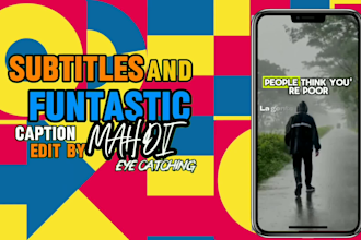 edit instagram reels, tiktoks, facebook and youtube shorts with captions