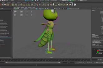 manual rig for 3d animal model,quadruped 3d rig,face expression, wonder dynamic