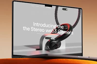 do animated webflow website with 3d interaction three js website spline gsap