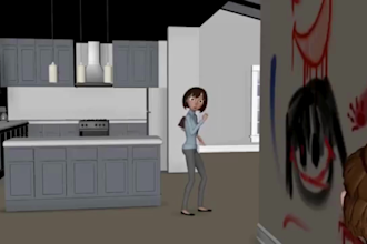 do 3d cartoon animation, ai storytelling, kids music video, animation for kids