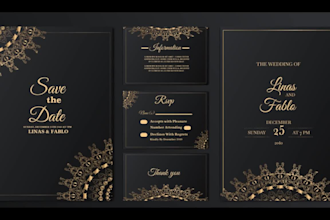 design any digital invitation card for your birthday parties