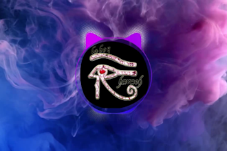 a professional audio waves or music visualizer video