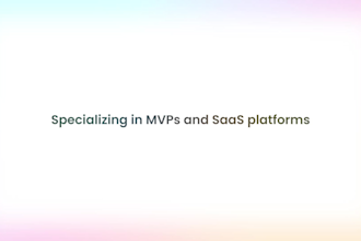 design and develop your saas, mvp, or marketplace in bubble