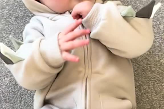 create kids ugc fashion video ads, clothing or accessories, toddler model