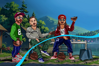 create premium 2d animations , modern motion graphics videos
