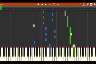 make a piano midi of your favorite tune