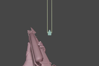 create fps, 1st person or full body game animations for your project