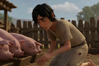 do engaging christian youtube shorts ai bible story videos for kids