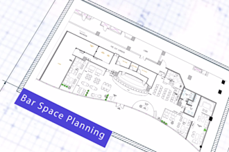 create 2d floor plans, architectural drawings, and cad drafting