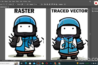 vectorize, fix, edit or redesign your logo or image