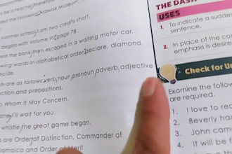 teach you english and how to complete assignments