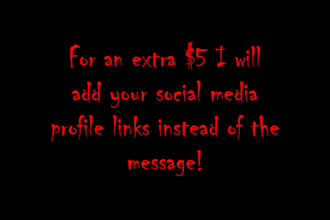 make your logo bleed in scary horror video intro and outro
