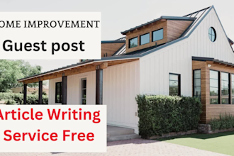 provide usa home improvement guest posting with do follow links