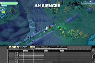 make sound effects and adaptive music on your game