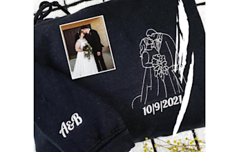 do expert embroidery outline and line art digitize covert in your any real pic