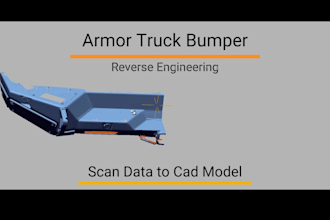 do reverse engineering from scan data to stp, step