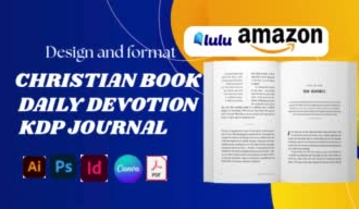 edit christian book, prayer book, prayer journal, daily devotional on amazon kdp