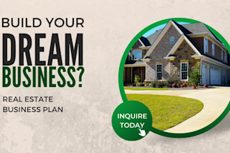 write a dynamic real estate business plan