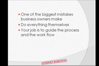 teach you the most efficient way to find and hire the best people to outsource your internet marketing and other work to for the best price