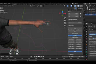 rig your 3d character in blender for animation