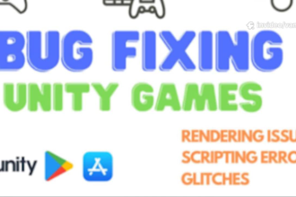 fix errors,bugs and crashes in unity game