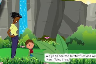 create animated story books with page flips