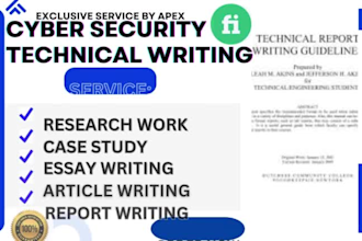 expert technical writing on cybersecurity, ai, cloud and tech research articles