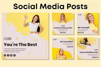 design social media posts and templates