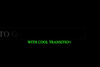 create professional text animation and kinetic typography